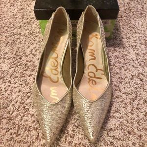 Sam Edelman Gold Heels